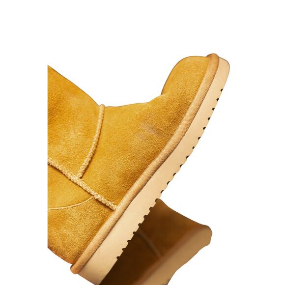 Koolaburra by UGG Classic Short Chestnut Suede Shearling Boots Women’s Size 5 - Picture 5 of 7